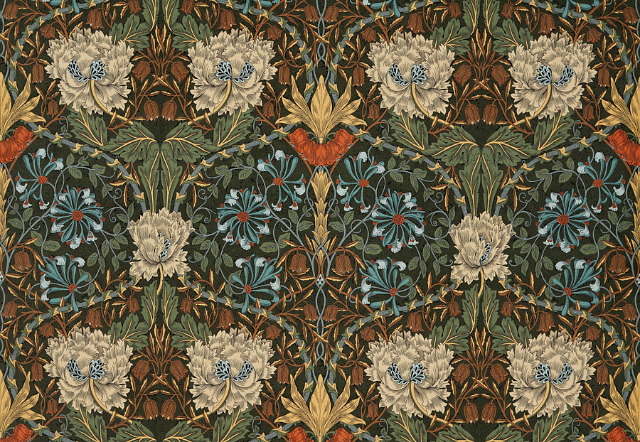 Ткань Morris & Co Rouen Velvets 236939