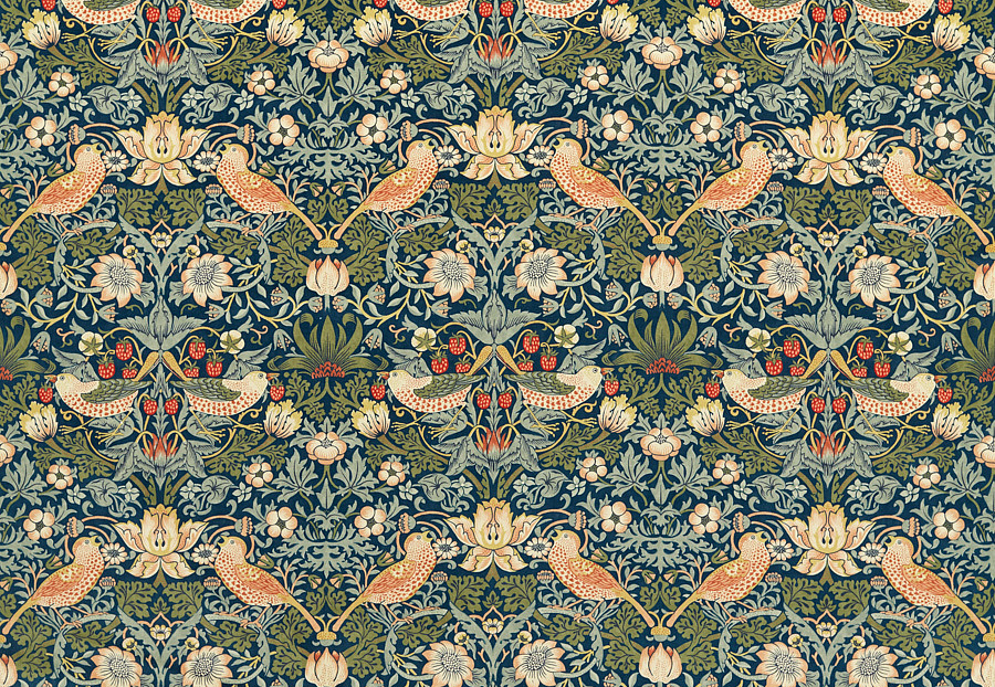 Ткань Morris & Co Rouen Velvets 236932