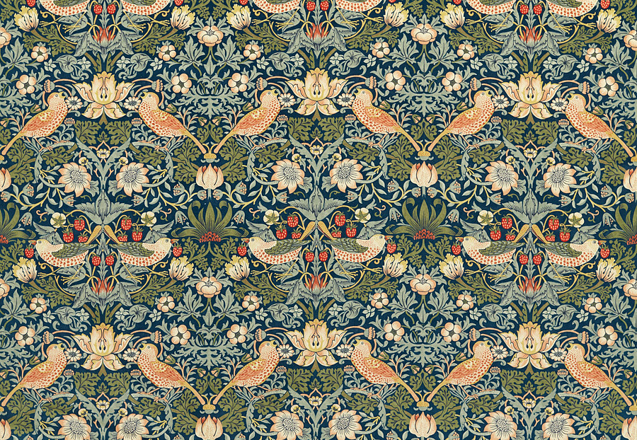Ткань Morris & Co Rouen Velvets 236932