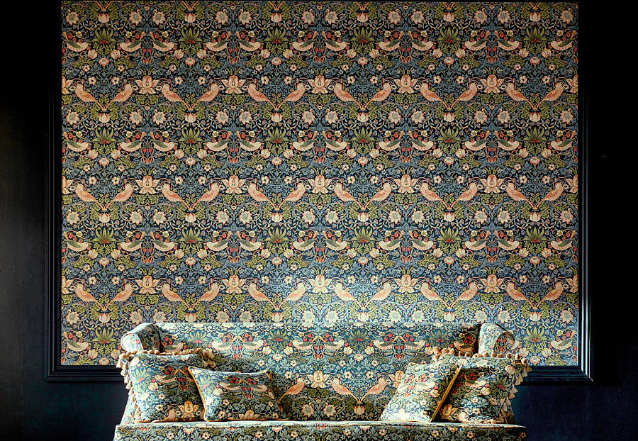 Ткань Morris & Co Rouen Velvets 236932