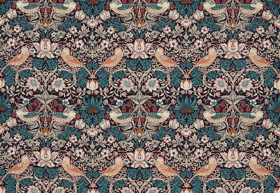 Ткань Morris & Co Rouen Velvets 236931