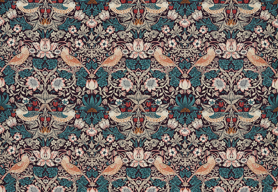 Ткань Morris & Co Rouen Velvets 236931