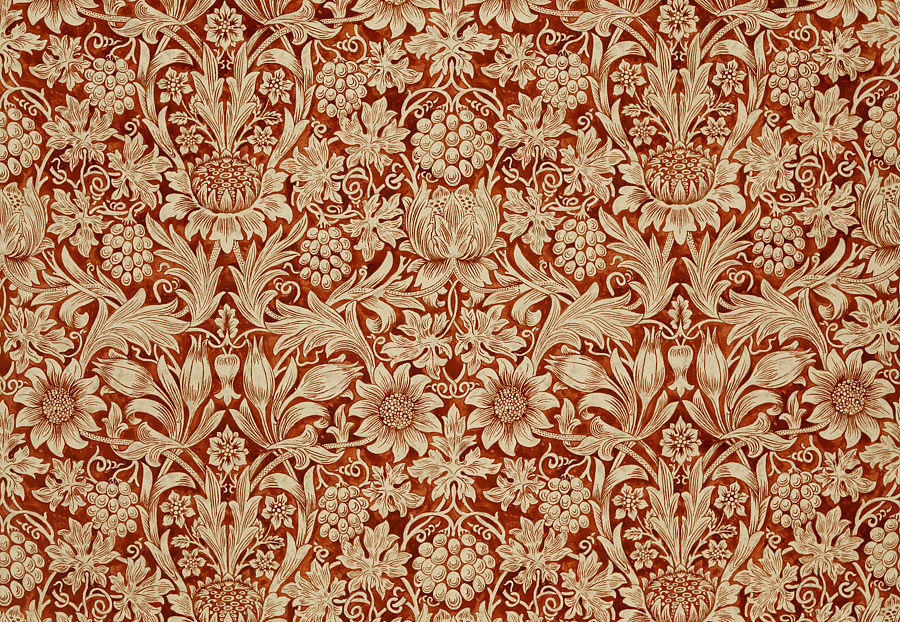 Ткань Morris & Co Rouen Velvets 236930