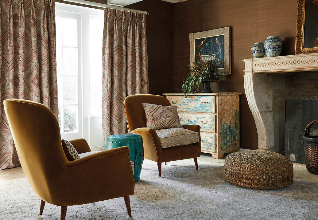 Ткань James Hare Beauchamp velvet 8308/05