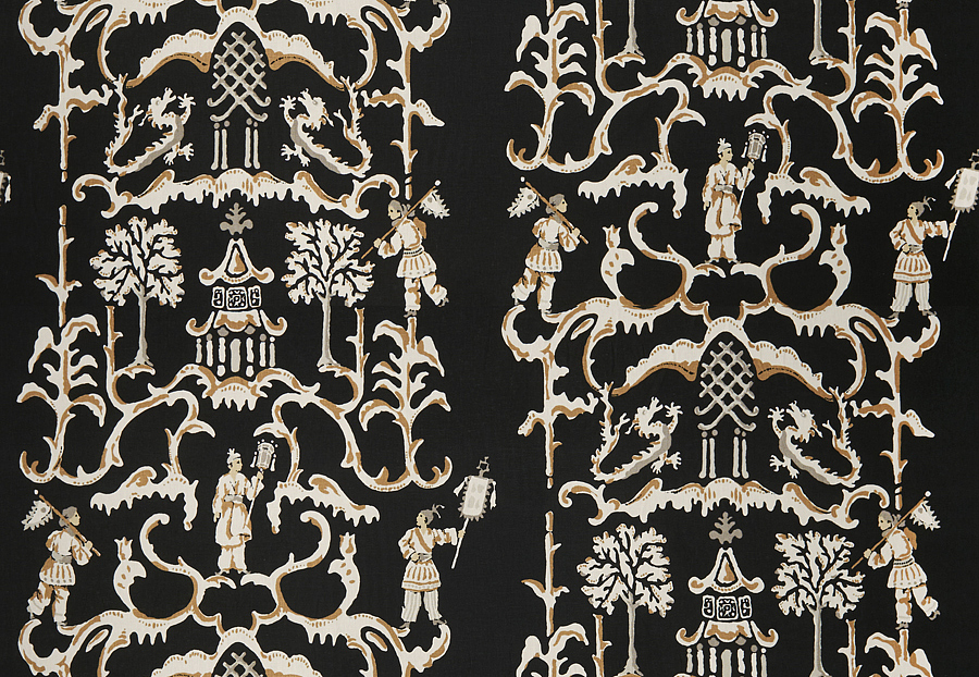 Ткань Stroheim Dana Gibson Prints II Folly/Pitch