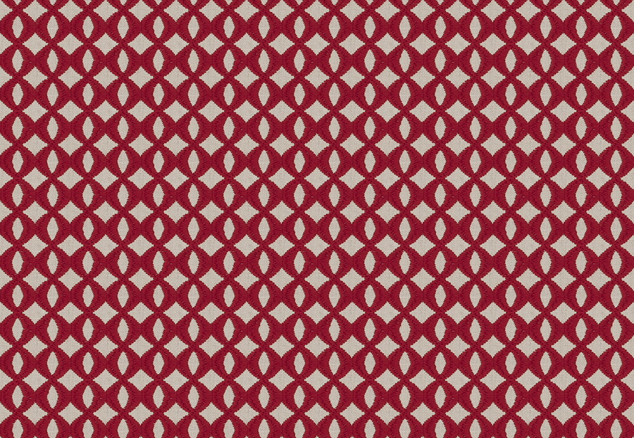 Ткань Stroheim Jardin Courbon/Ruby