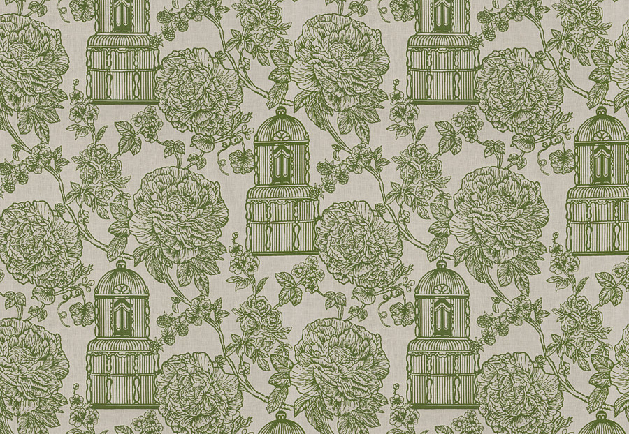 Ткань Stroheim Jardin Napoleons/Grass