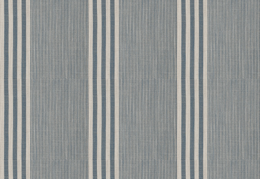 Ткань Stroheim Jardin Madone stripe/Denim