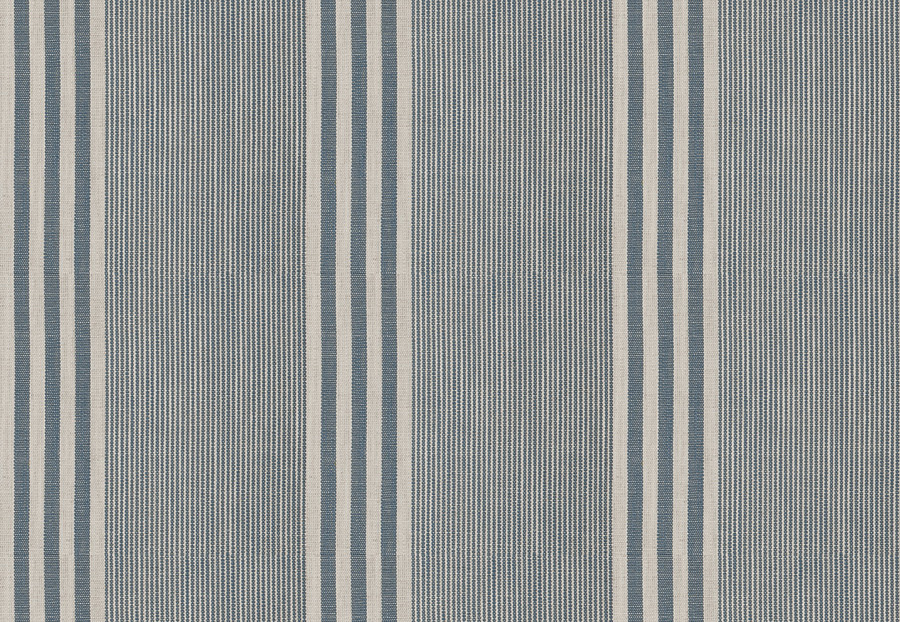 Ткань Stroheim Jardin Madone stripe/Denim