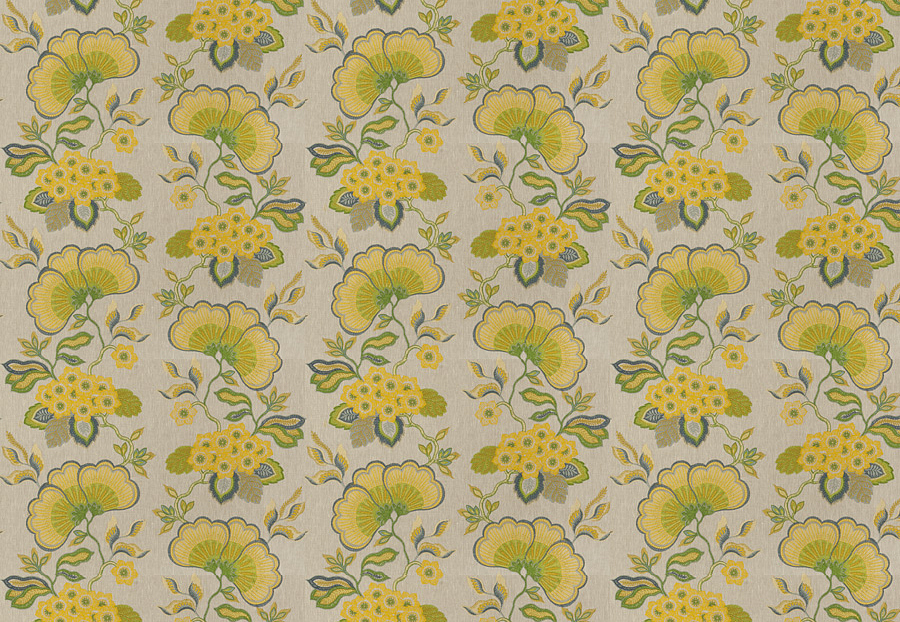 Ткань Stroheim Jardin Peyronnet/Citrus