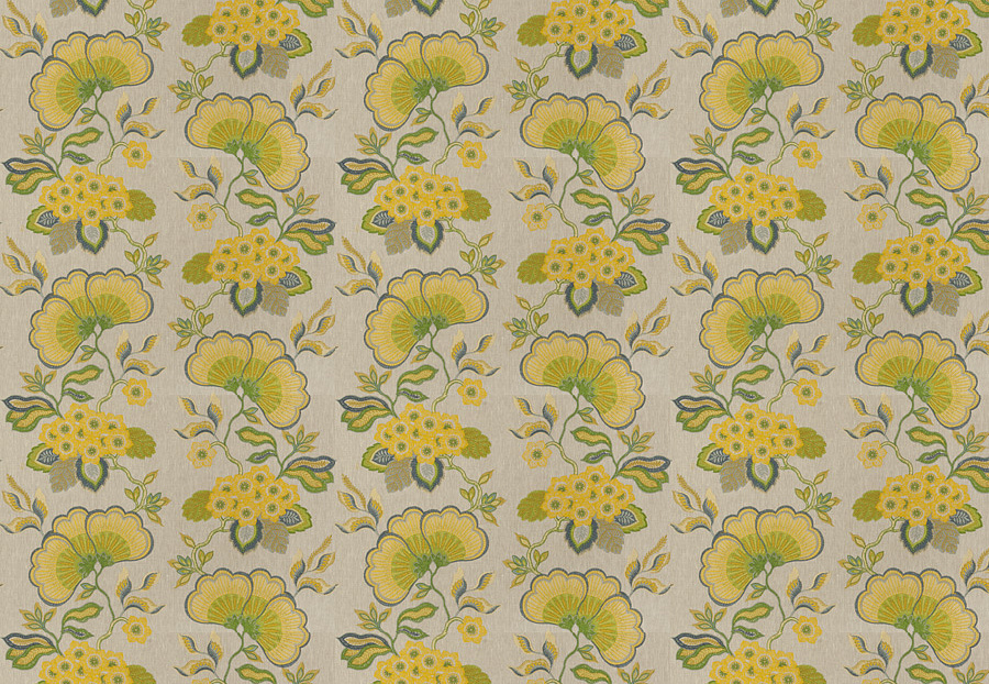 Ткань Stroheim Jardin Peyronnet/Citrus