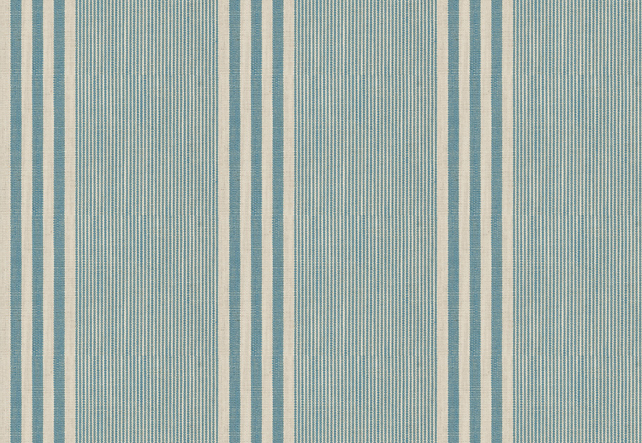 Ткань Stroheim Jardin Madone stripe/Azure