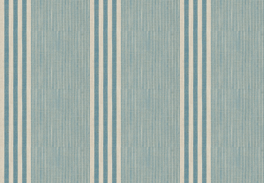 Ткань Stroheim Jardin Madone stripe/Azure