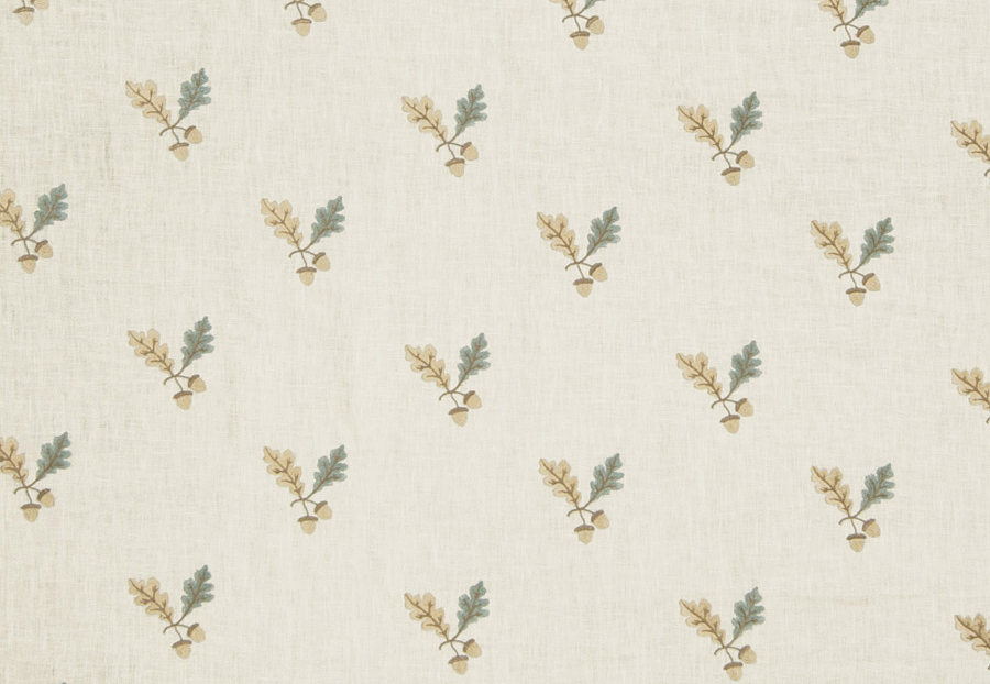 Ткань Stroheim Linen Window Acorn sheer/Aquastone