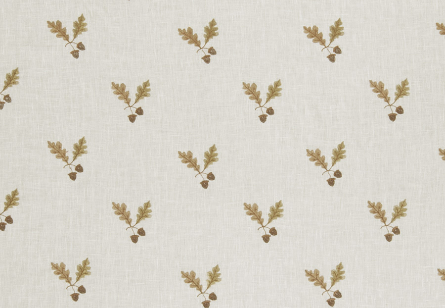 Ткань Stroheim Linen Window Acorn sheer/Tarragon