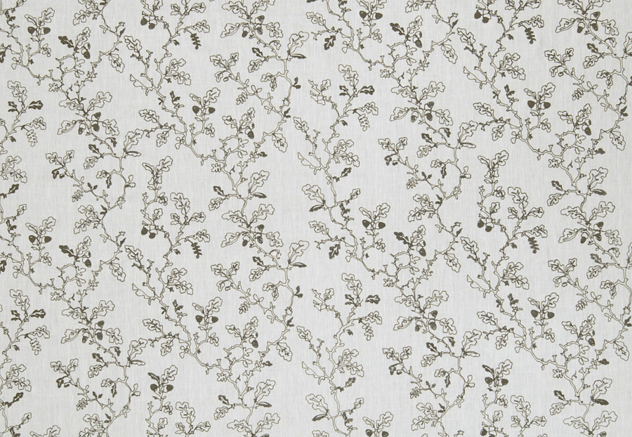 Ткань Stroheim Linen Window Oakleaf trail/Cinder