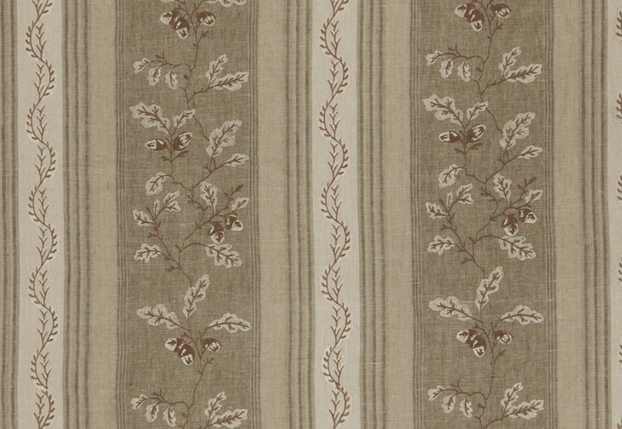 Ткань Stroheim Linen Window Francie stripe/Cinder