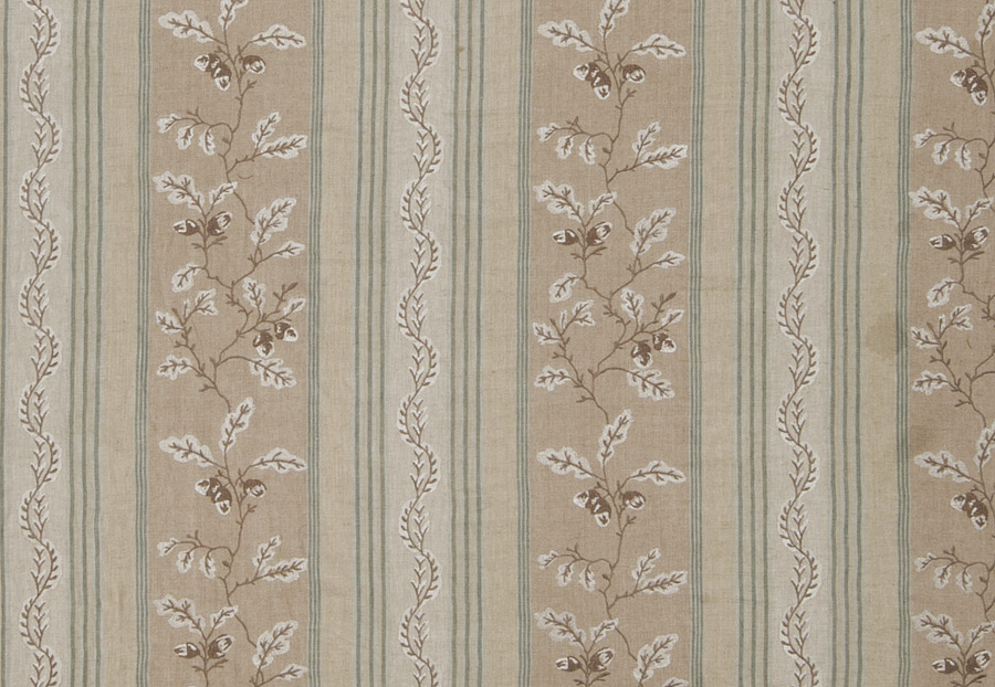 Ткань Stroheim Linen Window Francie stripe/Oasis