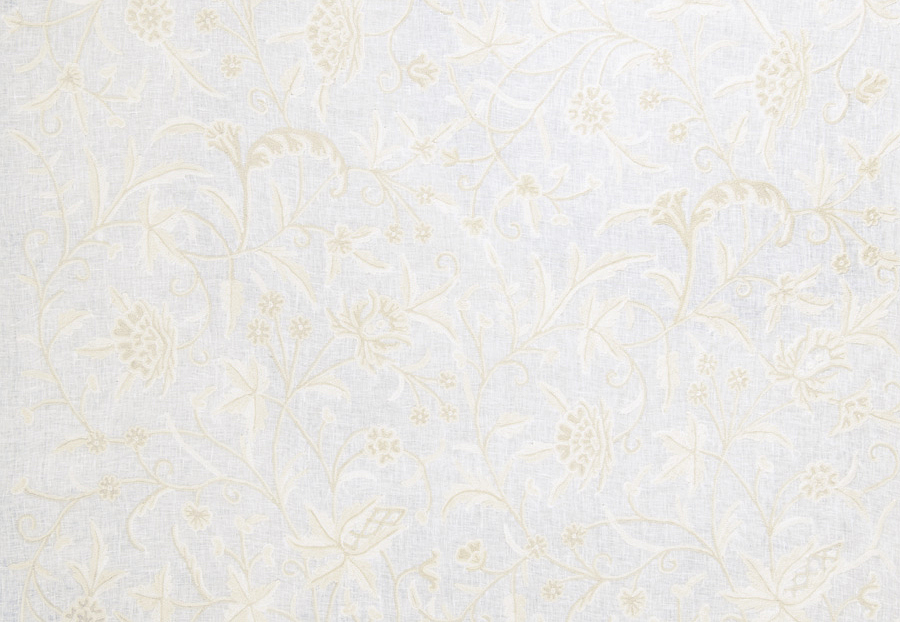 Ткань Stroheim Linen Window Glenville sheer/Winter white
