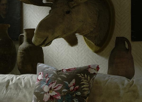Обои Andrew Martin Lost and Found Parquet/Linen PQ02