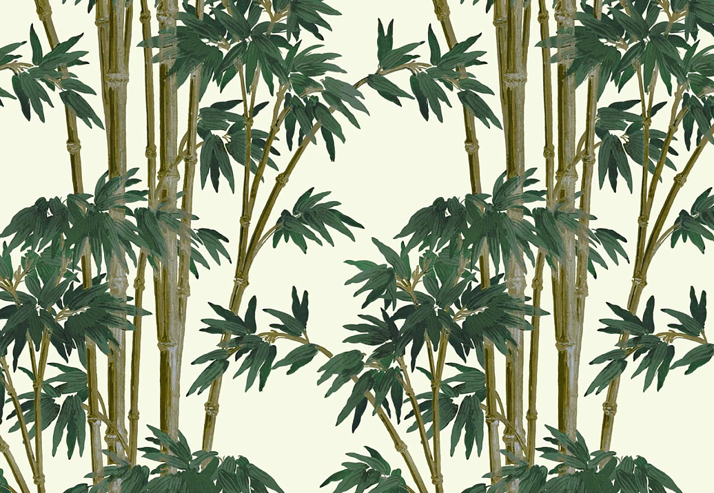 Обои House Of Hackney WII Newness 2018 Bambusa/Antique White