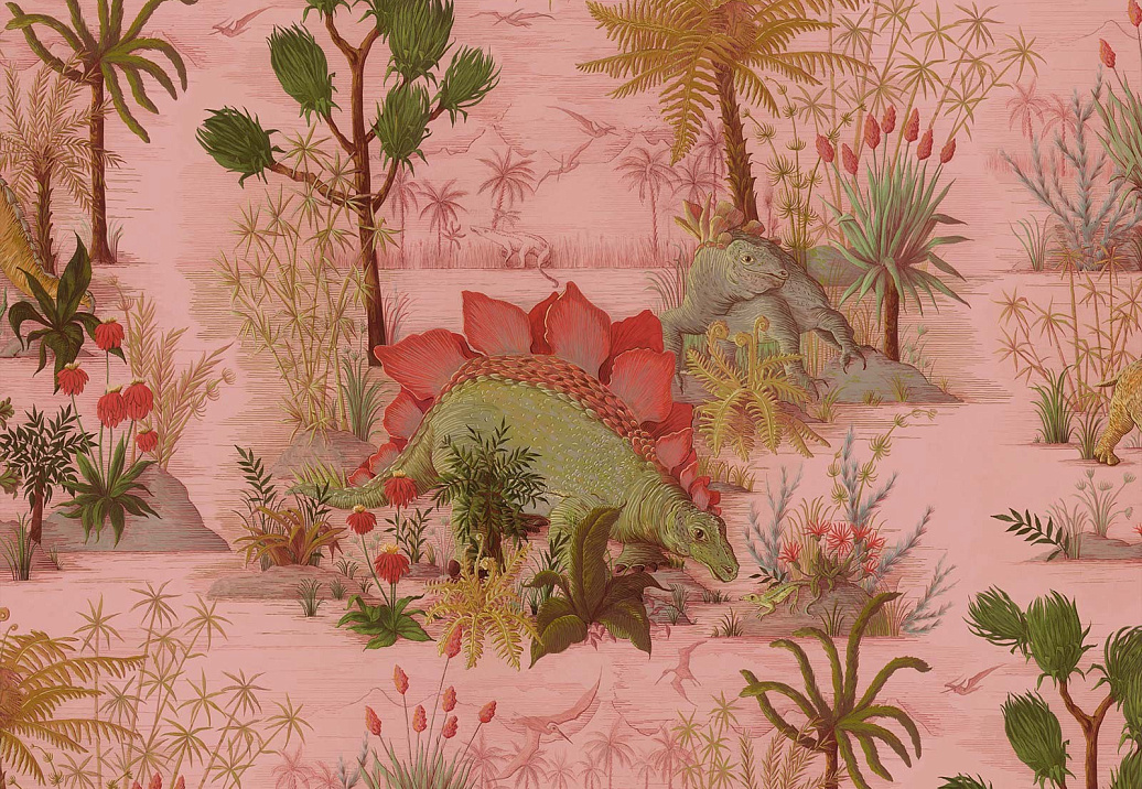 Обои House Of Hackney WII Newness 2018 Dinosauria/Plaster