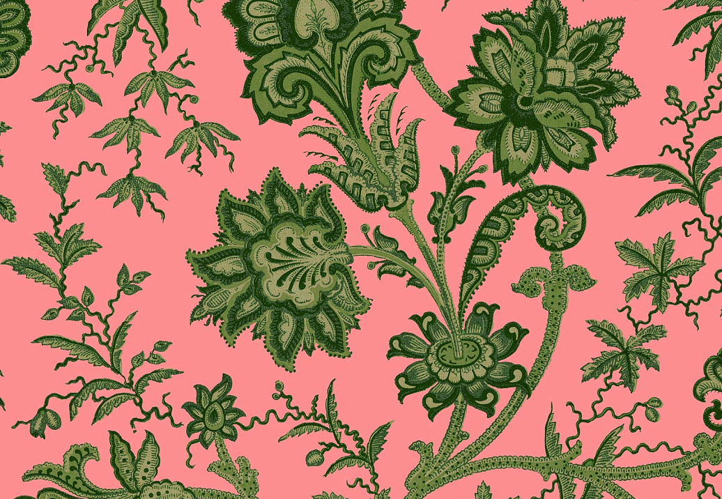 Обои House Of Hackney WII Newness 2018 Indienne/Amaranth