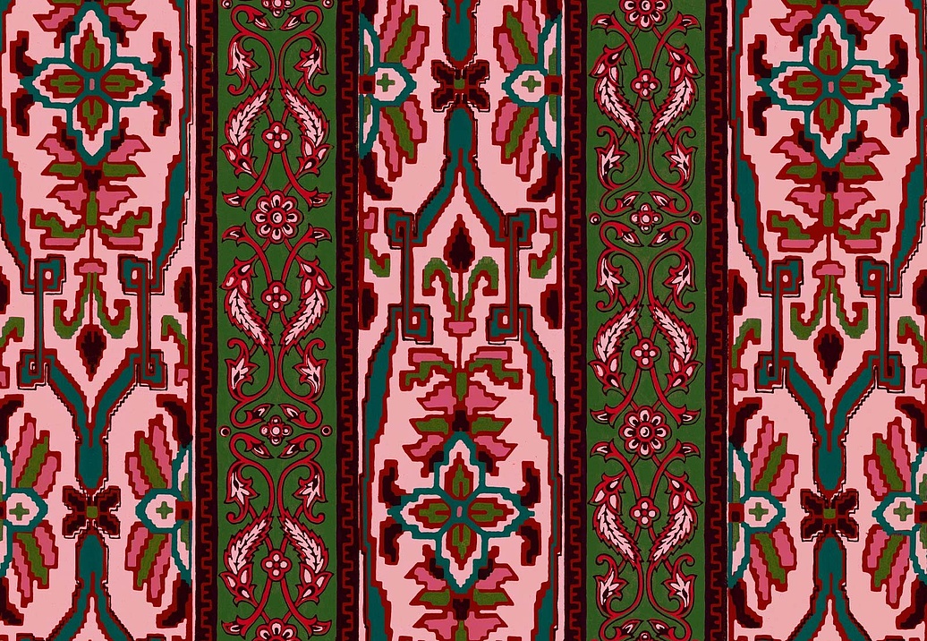 Обои House Of Hackney WII Newness 2018 Mamounia/Amaramth/Juniper