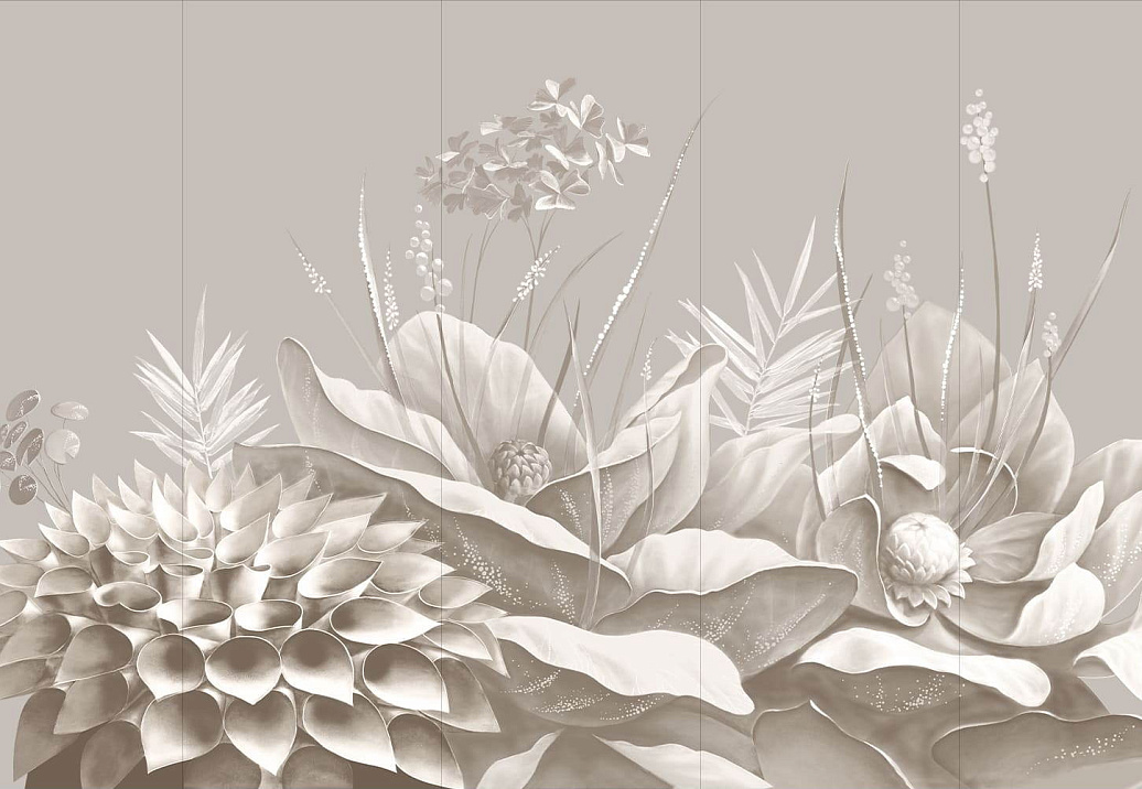 Панно и фотообои Fresq Classic Collection AQ-01-M23-SEPIA