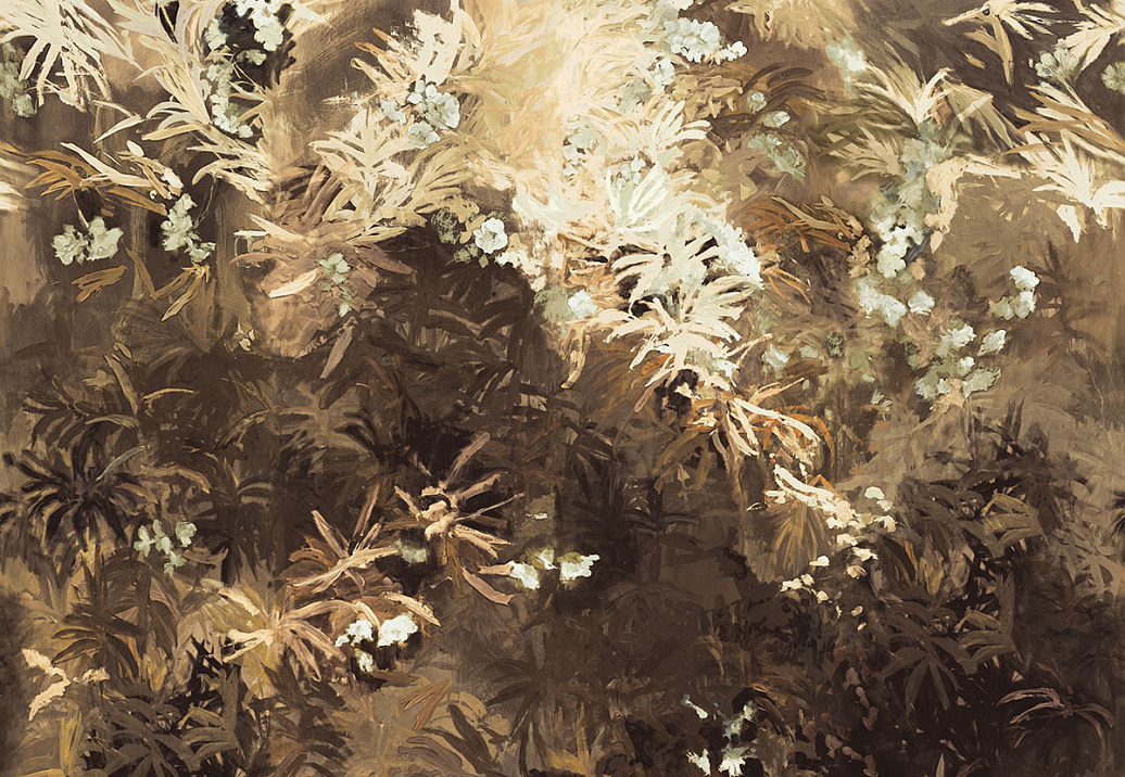 Панно и фотообои Lizzo Wallpaper Panels Wild Garden/01 Metallic