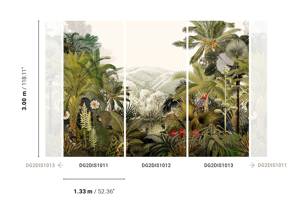 Панно и фотообои Khroma Wall Designs II DG2DIS1013