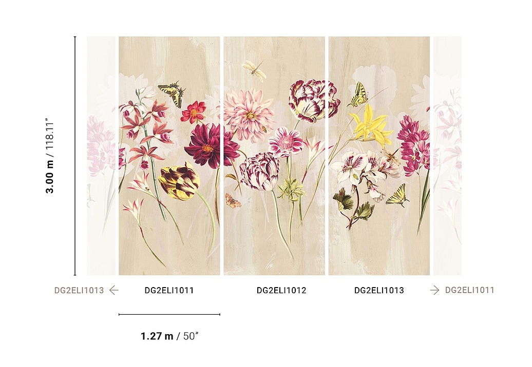 Панно и фотообои Khroma Wall Designs II DG2ELI1012