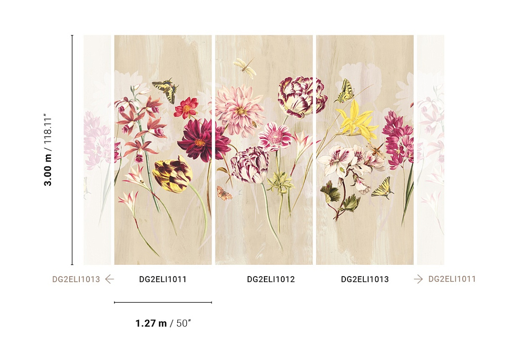 Панно и фотообои Khroma Wall Designs II DG2ELI1013