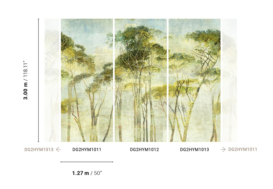 Панно и фотообои Khroma Wall Designs II DG2HYM1011