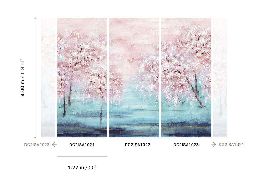 Панно и фотообои Khroma Wall Designs II DG2ISA1023