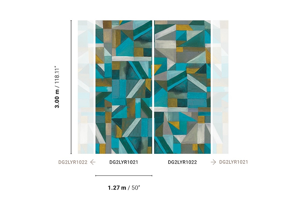 Панно и фотообои Khroma Wall Designs II DG2LYR1021