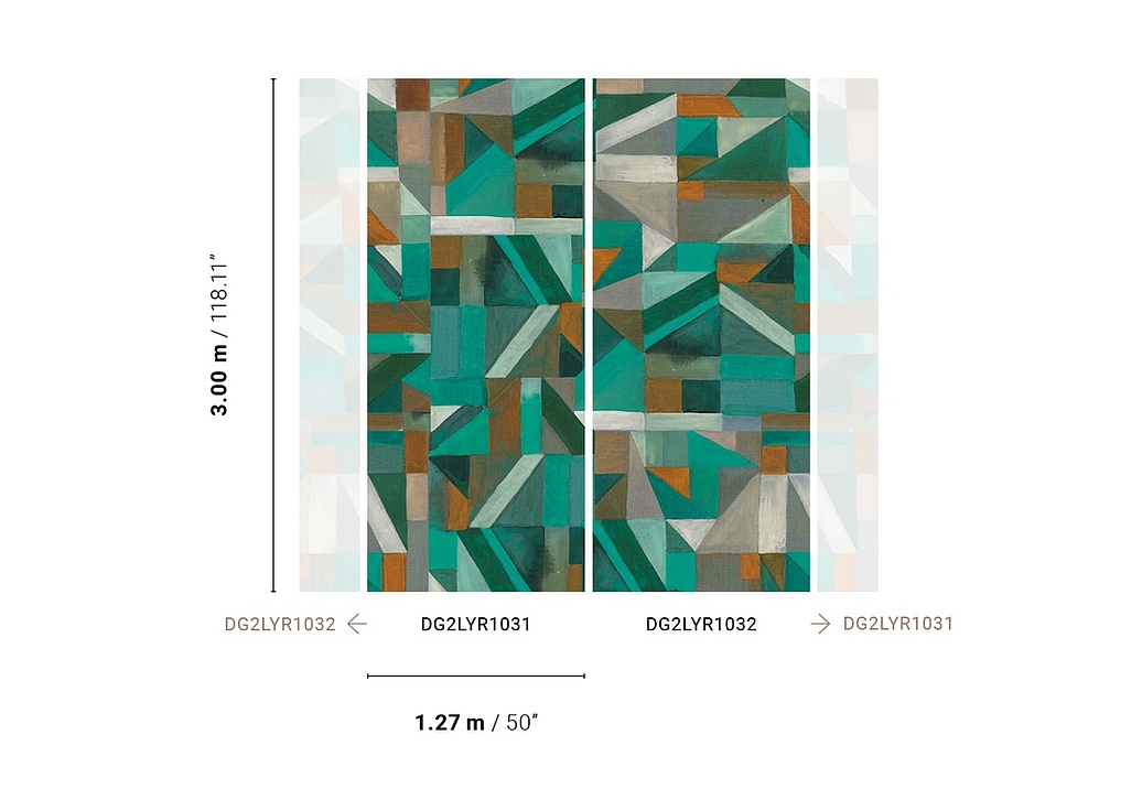 Панно и фотообои Khroma Wall Designs II DG2LYR1032