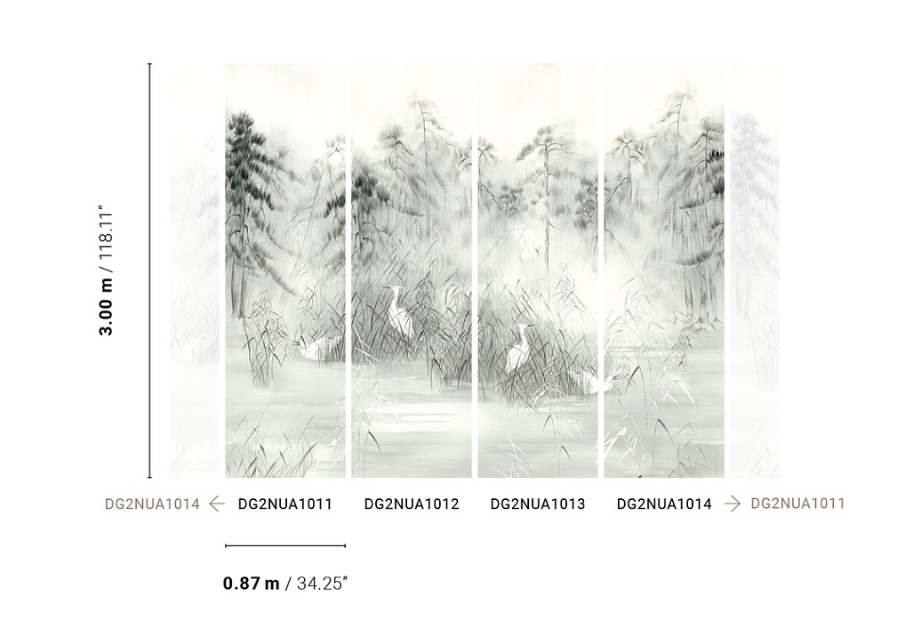 Панно и фотообои Khroma Wall Designs II DG2NUA1012