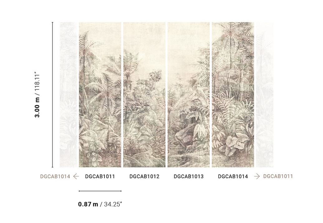 Панно и фотообои Khroma Wall Designs II DGCAB1013