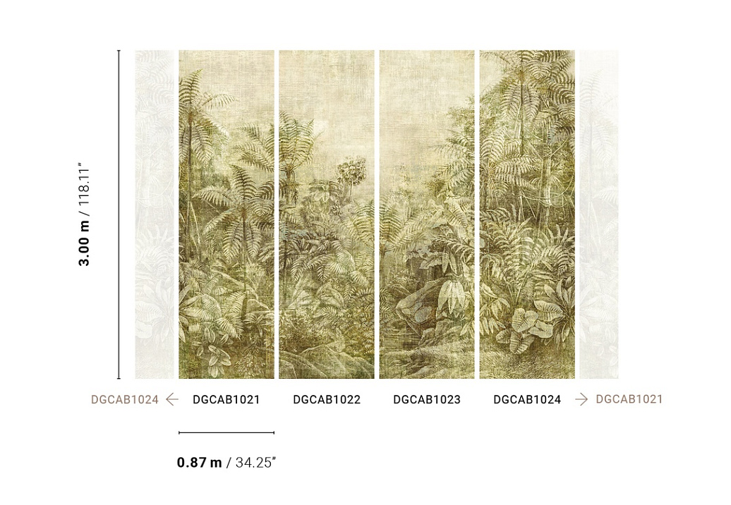 Панно и фотообои Khroma Wall Designs II DGCAB1022