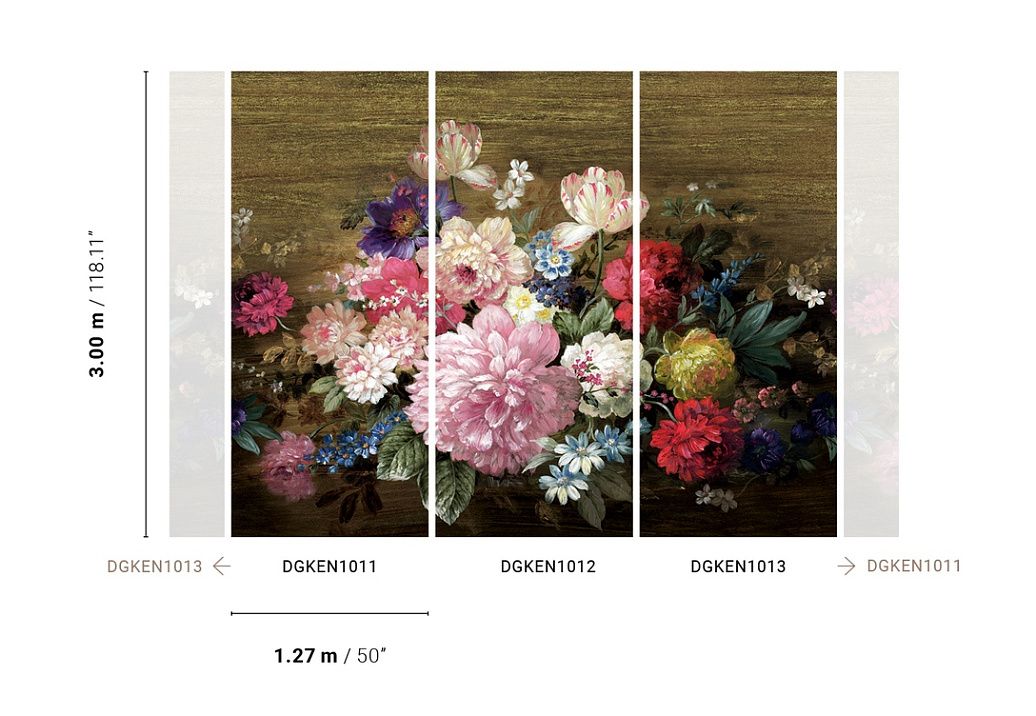 Панно и фотообои Khroma Wall Designs II DGKEN1013