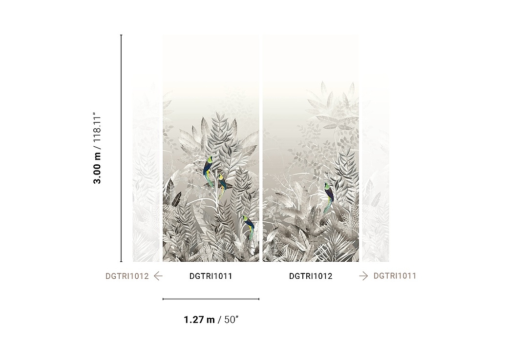Панно и фотообои Khroma Wall Designs II DGTRI1012