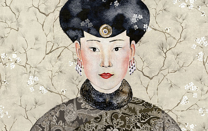 Бельгийские панно и фотообои Khroma, коллекция Kimono (Guy Masureel), артикул DGKIM101
