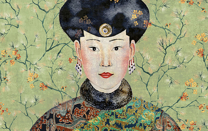 Бельгийские панно и фотообои Khroma, коллекция Kimono (Guy Masureel), артикул DGKIM103