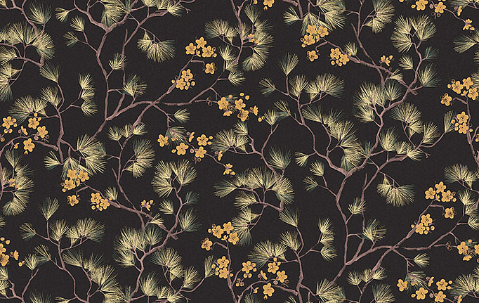 Бельгийские обои Khroma, коллекция Kimono (Guy Masureel), артикул KIM106