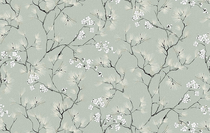 Бельгийские обои Khroma, коллекция Kimono (Guy Masureel), артикул KIM108
