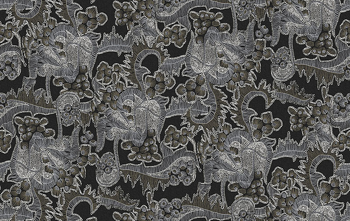Бельгийские обои Khroma, коллекция Kimono (Guy Masureel), артикул KIM203