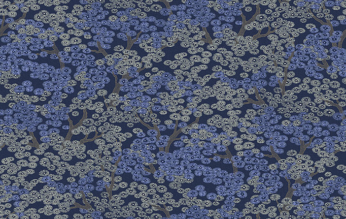 Бельгийские обои Khroma, коллекция Kimono (Guy Masureel), артикул KIM801