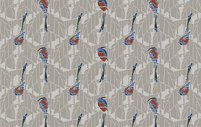 Бельгийские обои Khroma, коллекция Folies, артикул FOL602