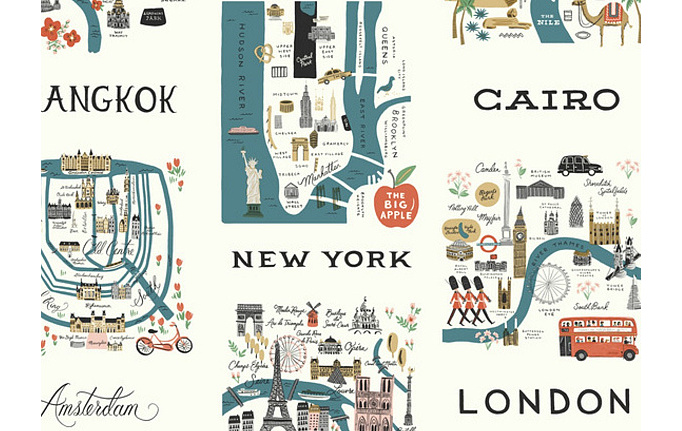 Американские обои York, коллекция Rifle Paper Co, артикул RI5162